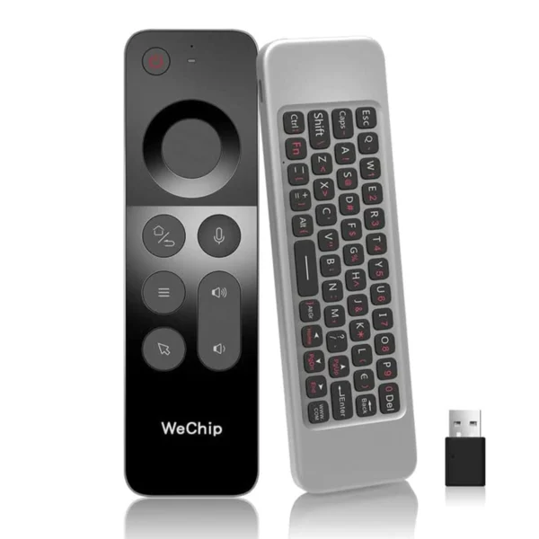 Wechip W3 Air Mouse Remote 2.4ghz Motion Sensing 4 In 1 Wireless Keyboard Remote