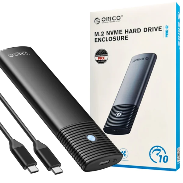 PWM2-G2 ORICO SSD M2 NVME HARD DRIVE ENCLOURE