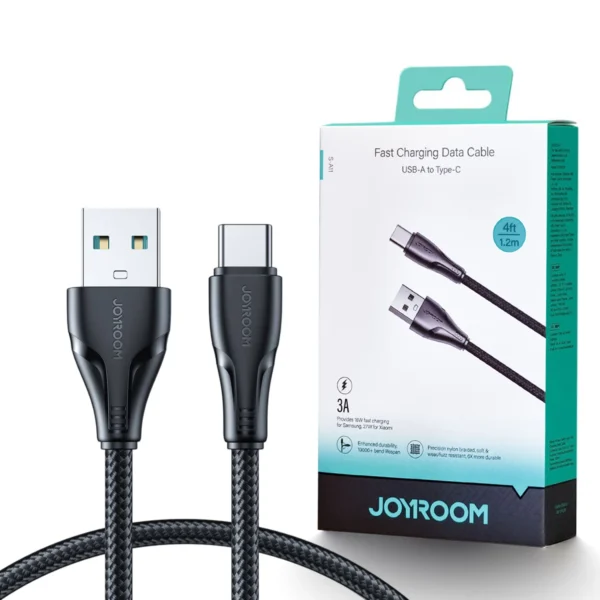 JOYROOM S-UC027A11 SURPASS SERIES 3A USB-A TO TYPE-C FAST CHARGING DATA CABLE 1.