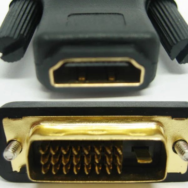 Hdmi female to dvi male 24+1 connecter