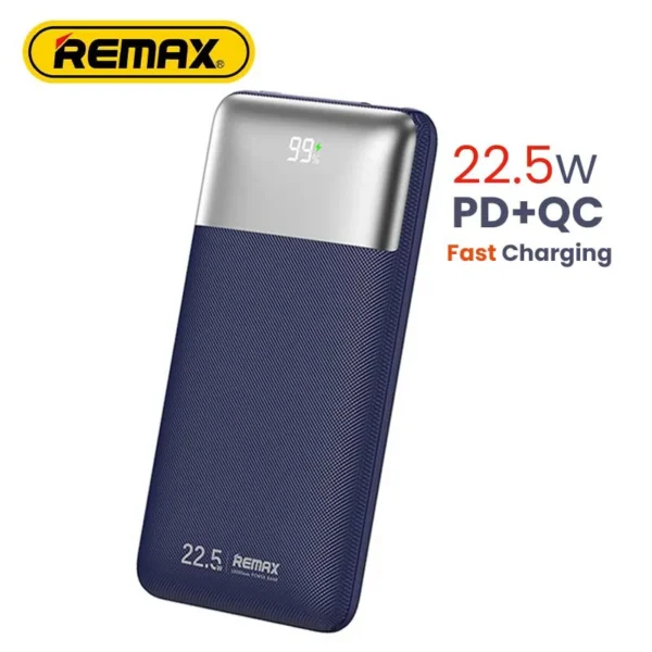 REMAX Kiyuan Series 20W+22.5W PD+QC Fast Charging Power Bank 10000mAh RPP-5 Dark