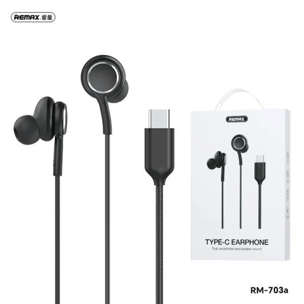 REMAX RM-703A TYPE C LIGHTWEIGHT HANDFREE