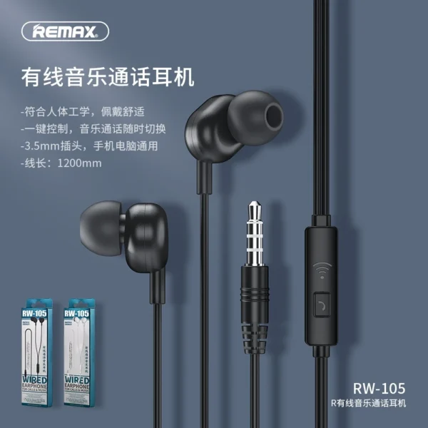 Remax Stereo Handsfree Rw 105