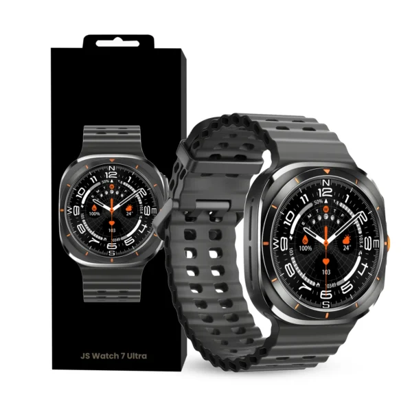 JS WATCH7 ULTRA 1.43 AMOLED DISPLAY WATERPROOF IP68 SMART WATCH black