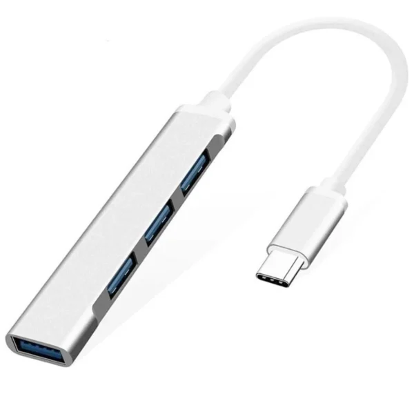 Type C 3.1 to USB HUB 4 PORT