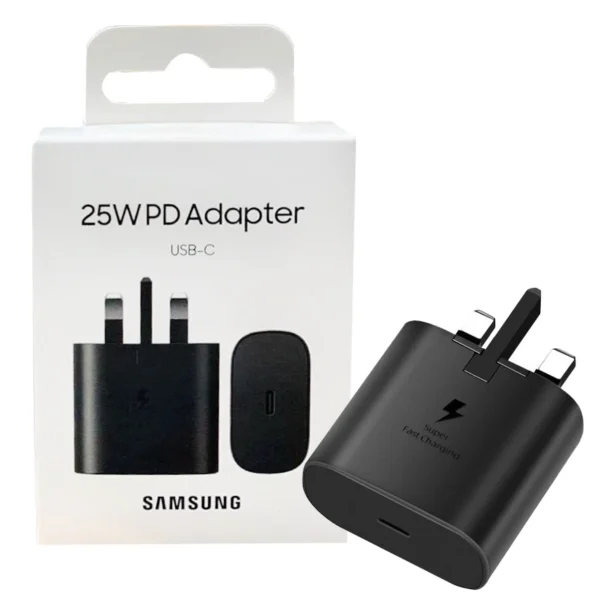 Samsung 25w Uk Pin Original Pd Adopter Usb-c