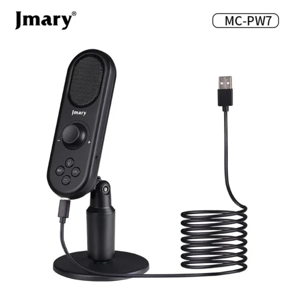 JMARY MC-PW7 PROFESSIONAL USB MICROPHONE WITH NOISE REDUCTION