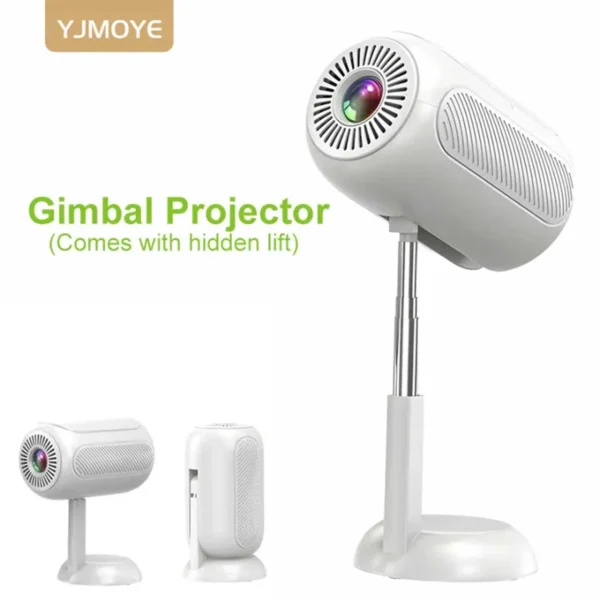 TS-6 YJMOYE PORTABLE PROJECTOR 2GB+16GB ANDROID11.0 SMART HD 4K MINI PROJECTORS