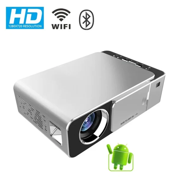T6 Android 10.0 V WIFI Smart Optional Support 1080p HD LED Portable Projector Si
