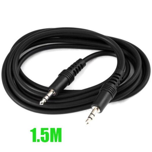 AUX Cable 1.5M Black