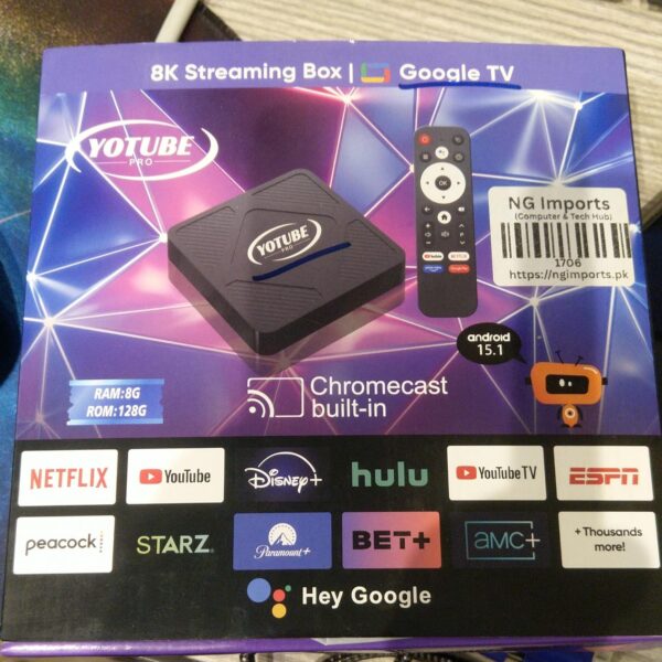 Google tv youtube pro tv box