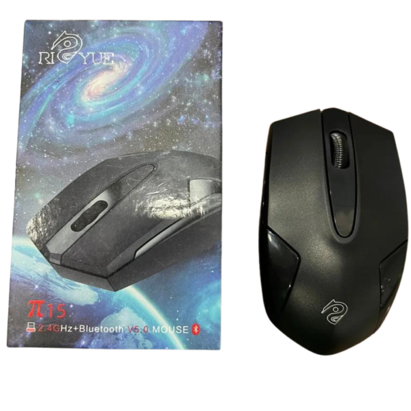 Riyue 15 Wireless And Bluetooth Mouse : 2.4GHz + Bluetooth V5.0