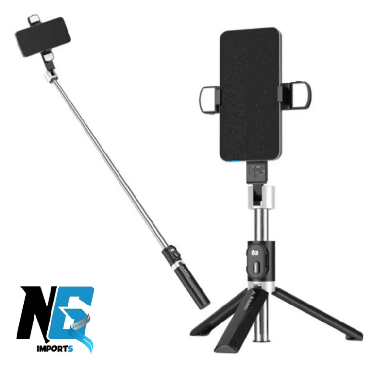 Selfie Stick Tripod AK-18 Bluetooth 5.5 Feet Extendable Selfie Stick Tripod Selfie Stick with Remote Vlogging Selfie Stick Stand