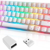 SK62 Wireless Gaming Mechanical Keyboard 61 Keys RGB