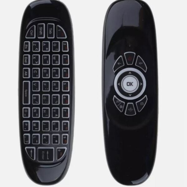 “SPEEDX C120 RGB 7 backlight air mouse keyboard remote” “Wireless 2.4GHz gyroscope air mouse for Android TV” “Rechargeable SPEEDX C120 air mouse with RGB backlight”