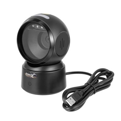 SPEEDX SP-9260 2D Desktop Barcode Scanner USB CMOS Barcode Scanner with Stand SPEEDX QR Code POS Scanner Handsfree Desktop Barcode Reader SP-9260 Retail Barcode Scanner