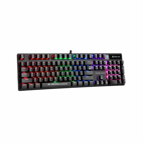 Xtrike-Me GK-980 Wired Mechanical Gaming Keyboard 104-key Rainbow Backlighting Blue Switches