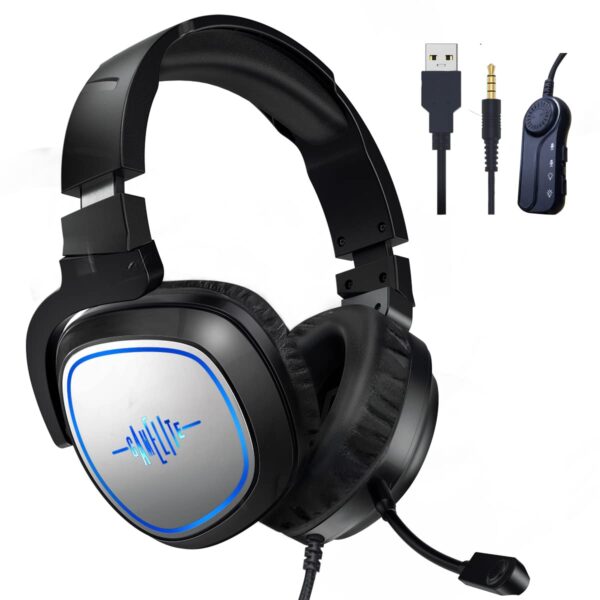 GAMELITE G1P Gaming Headset - 7.1 Surround Sound - Noise Cancelation Microphone