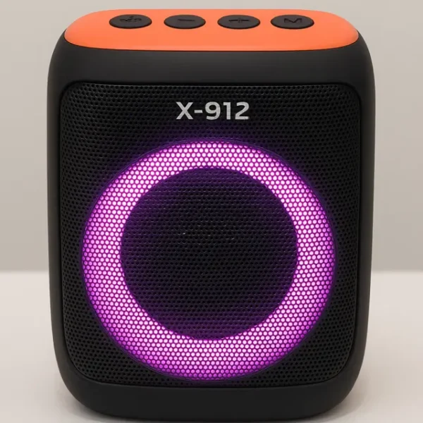 X-912 Portable Wireless Bluetooth Speaker Rechargeable 5W Stereo Sound, Compact Travel