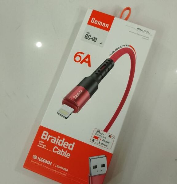 Geman Original 6A Super Fast Charging Cable Fast Charging for Apple