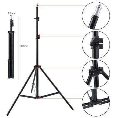 7 Feet Aluminium Tripod Stand Adjustable 7 Feet Tripod With Mobile Holder-Black