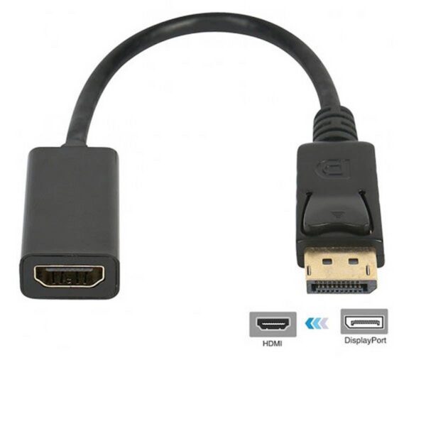 D Port To HDMI Display Port to HDMI Video Adapter Converter