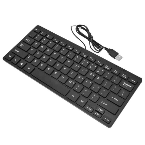 K1000 Mini Wired usb Keyboard 78 Keys