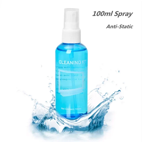 SCREEN CLEANER GEL SPRAY 100ml for Laptop Mobile TV Screens & Camera lens Cleaner Spray for Computer Screen