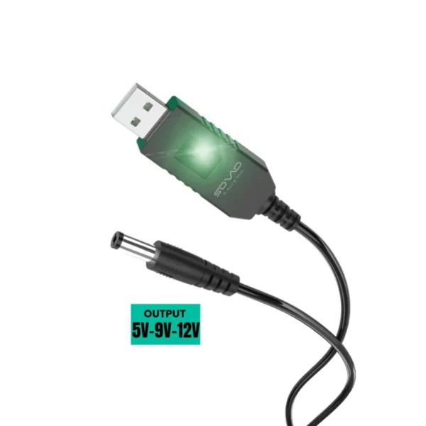 Wi-Fi Router USB Cable for Power Bank-Sovo Router Cable SRC-888