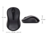 A4Tech Silent Click Mouse Grey