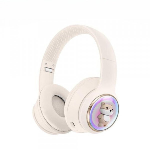 Ear Headphones with Cute Dog LED Design, Comfort Ear Cups & Immersive Sound AKZ52 for Universal Cell Phone And Bluetooth Device (copy)