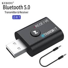 Mini Bluetooth Audio Transmitter Receiver YET-TR6 - USB-A 3.5mm